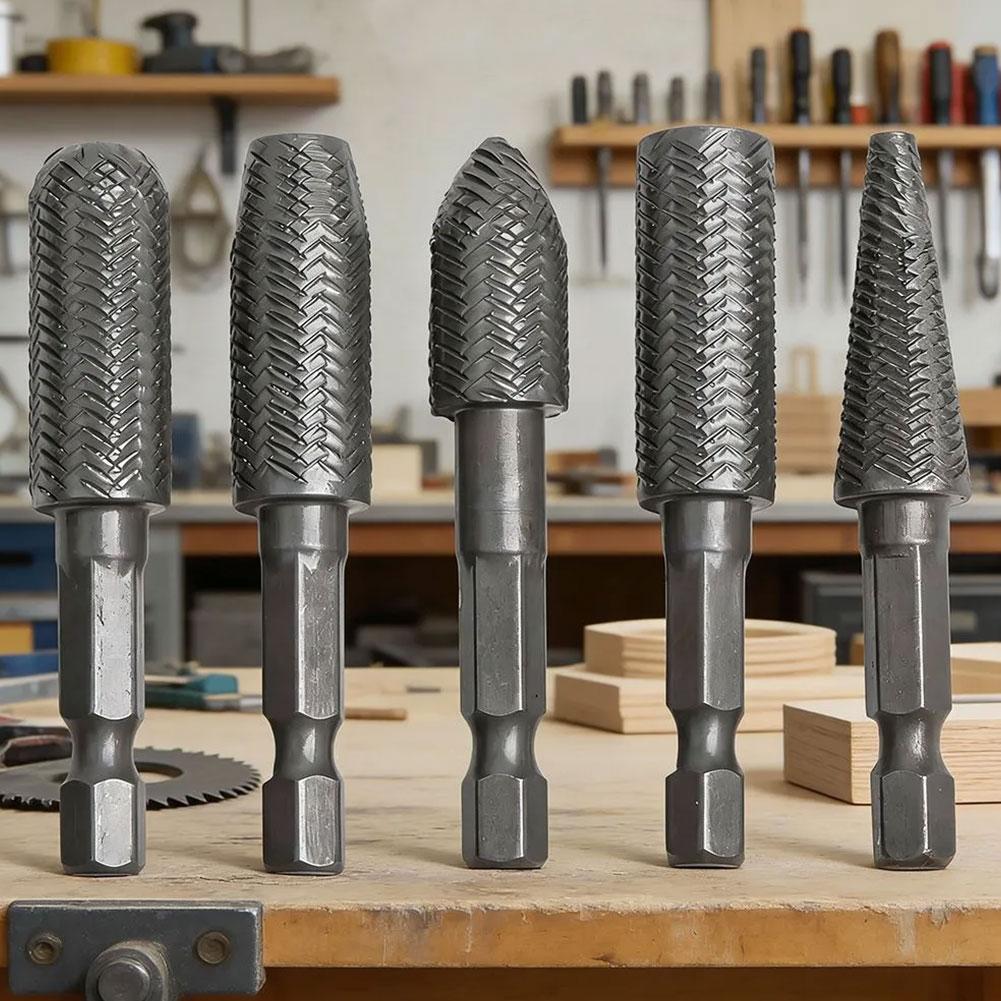 Power Tools Plumbing - 5Pcs 6mm Shank Electric Rotary File