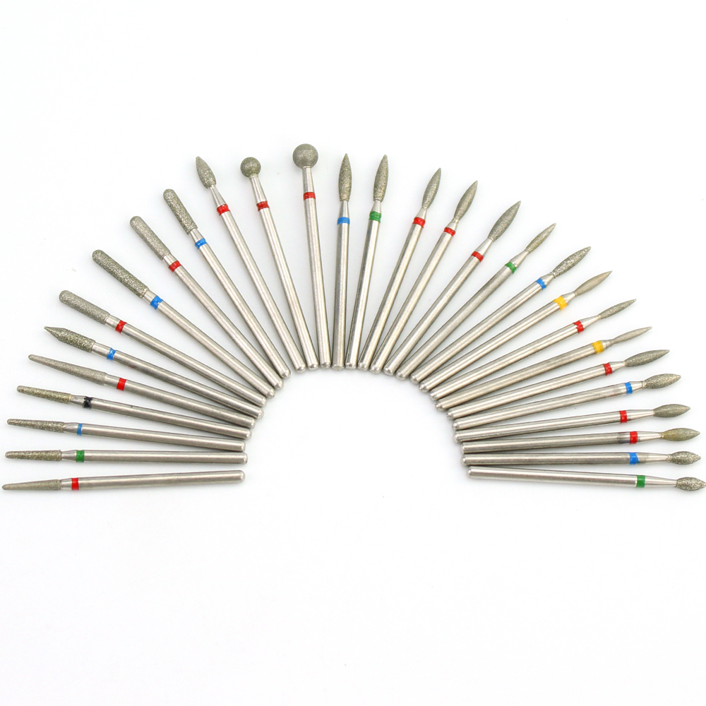 7pcs/Set Diamond Nail Drill Bi - Power Tools Total のレビューと価格