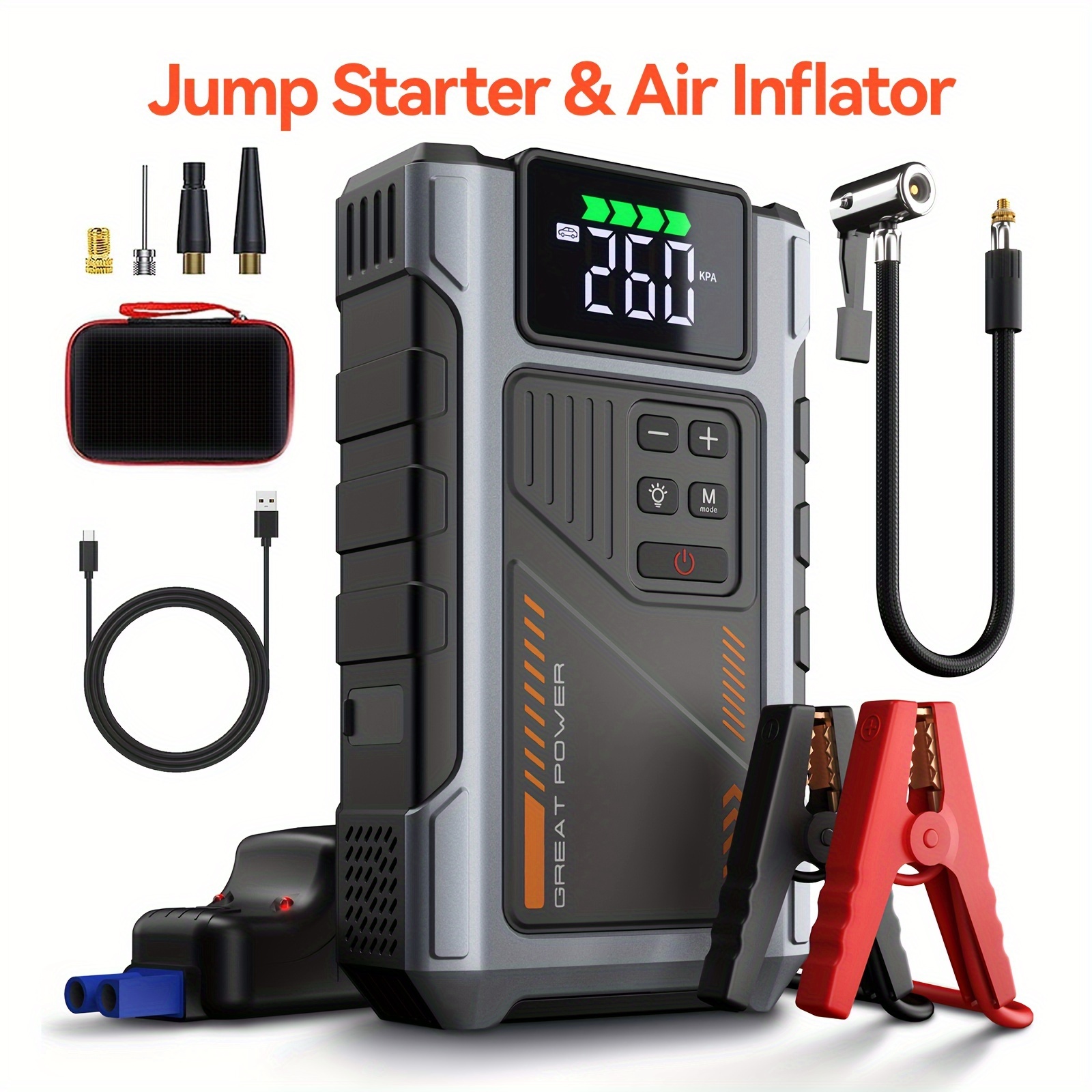 4000A Portable Car Jump Starte - Power Tools China のレビューと価格