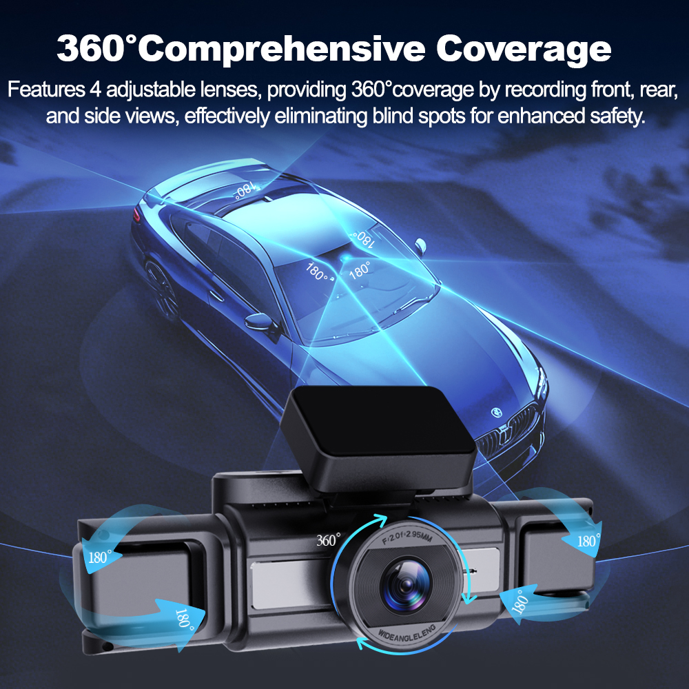 BEPOCAM 4 Channel Dash Cam 4K  - Power Tools Japan のレビューと価格