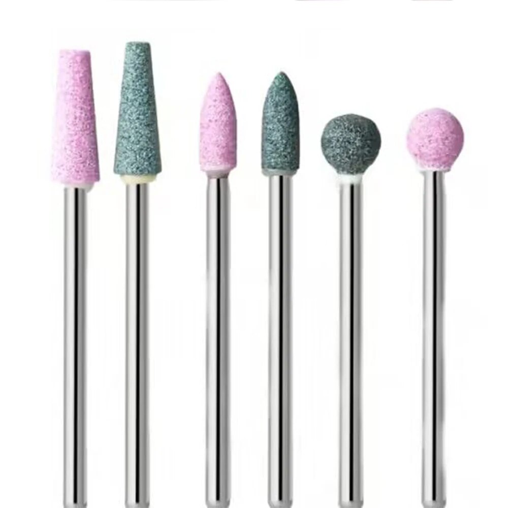 6pcs Nail Drill Bit Set Stone  - Power Tools Total のレビューと価格