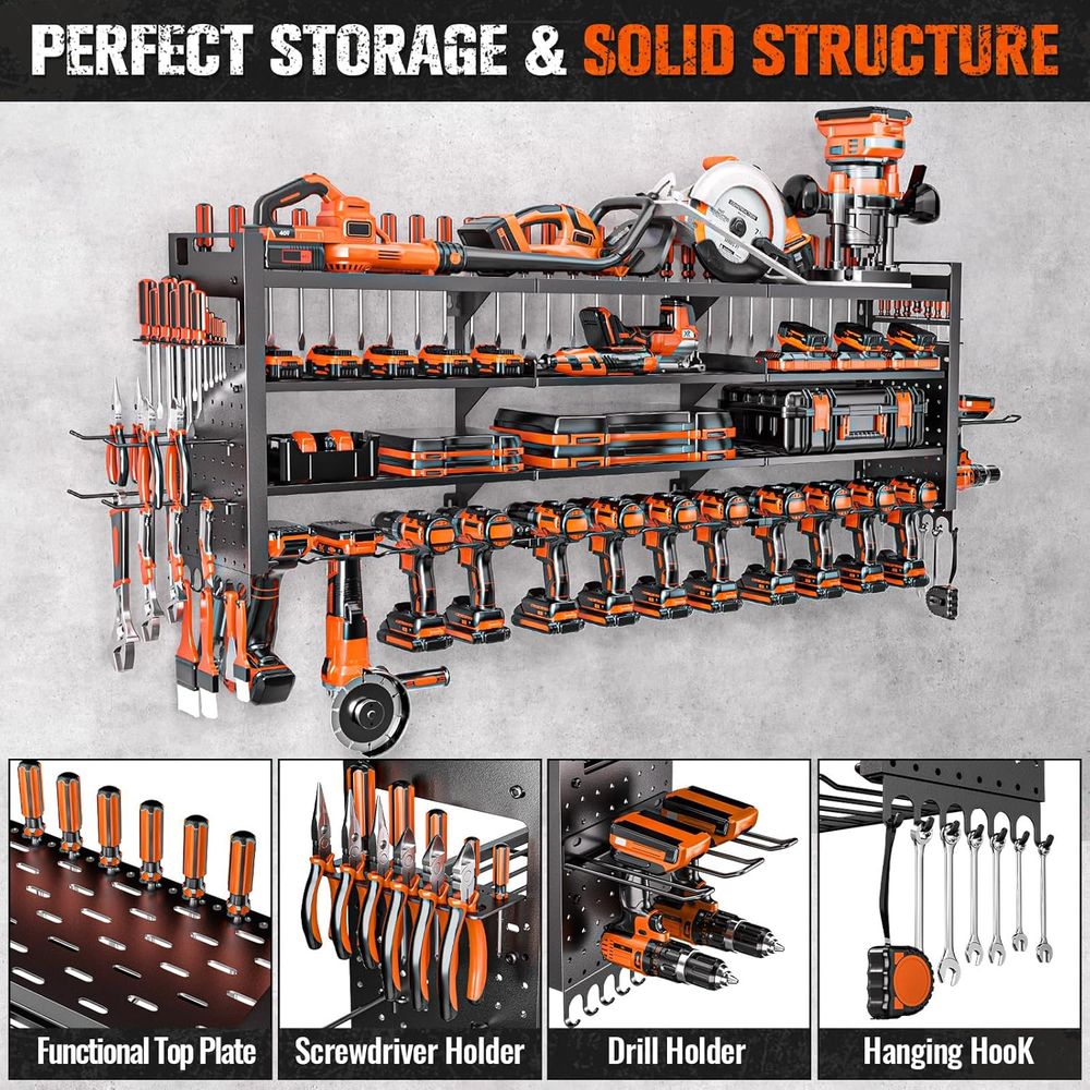 Large Power Tool Organizer Wal - Power Tools Organizer のレビューと価格