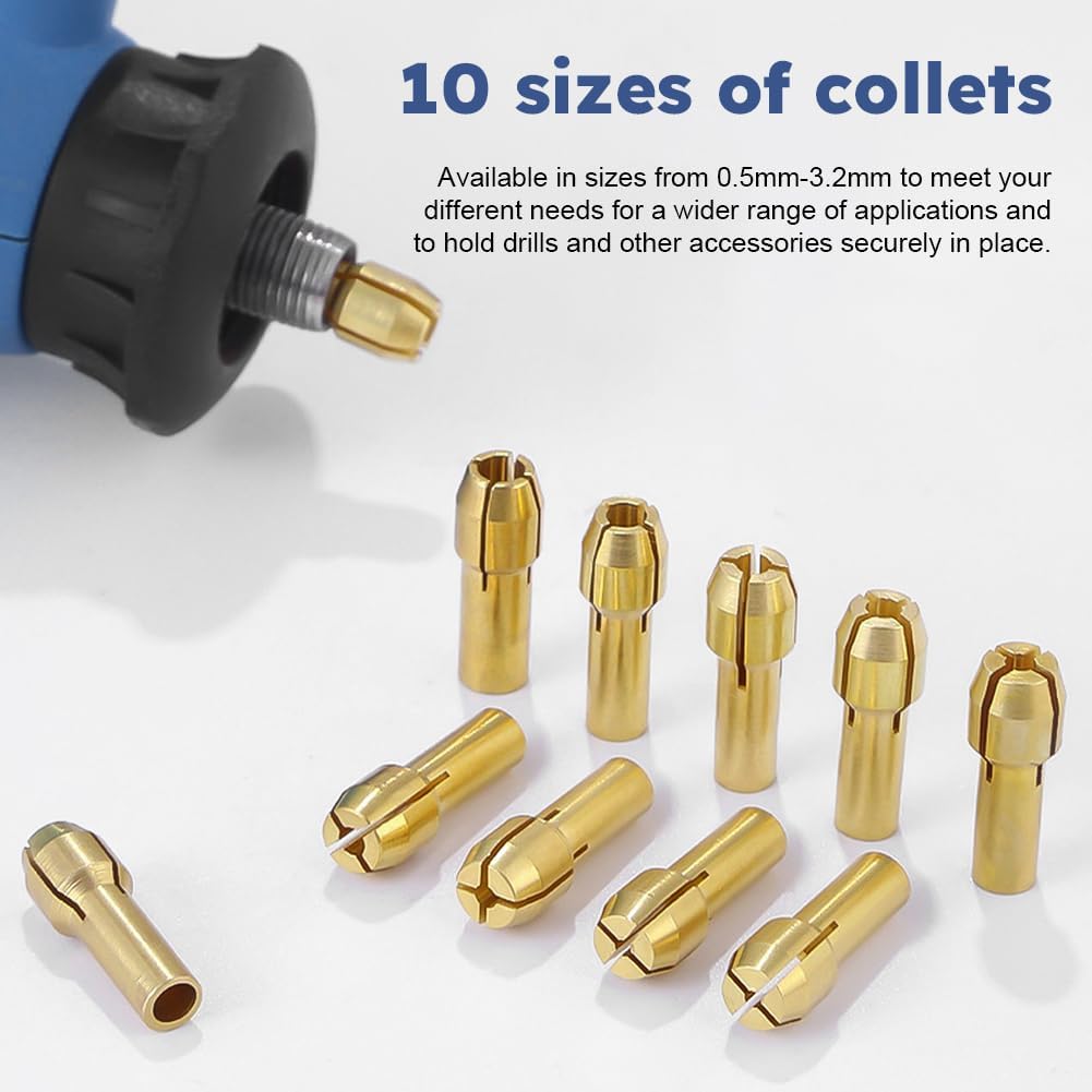 0.5mm-3.2mm Mini Chuck Collet  - Power Tools Total のレビューと価格