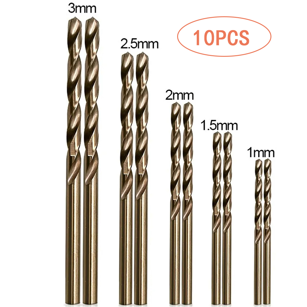 M35 Cobalt Drill Bit Set 10PCS - Power Tools Plumbing のレビューと価格