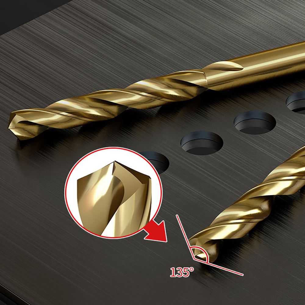 M35 Cobalt Drill Bit Set 10PCS - Power Tools Plumbing のレビューと価格