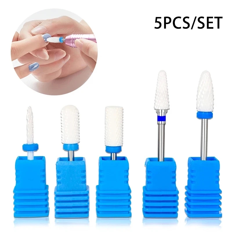 5 PCS/Set Ceramic Nail Drill B - Power Tools Total のレビューと価格