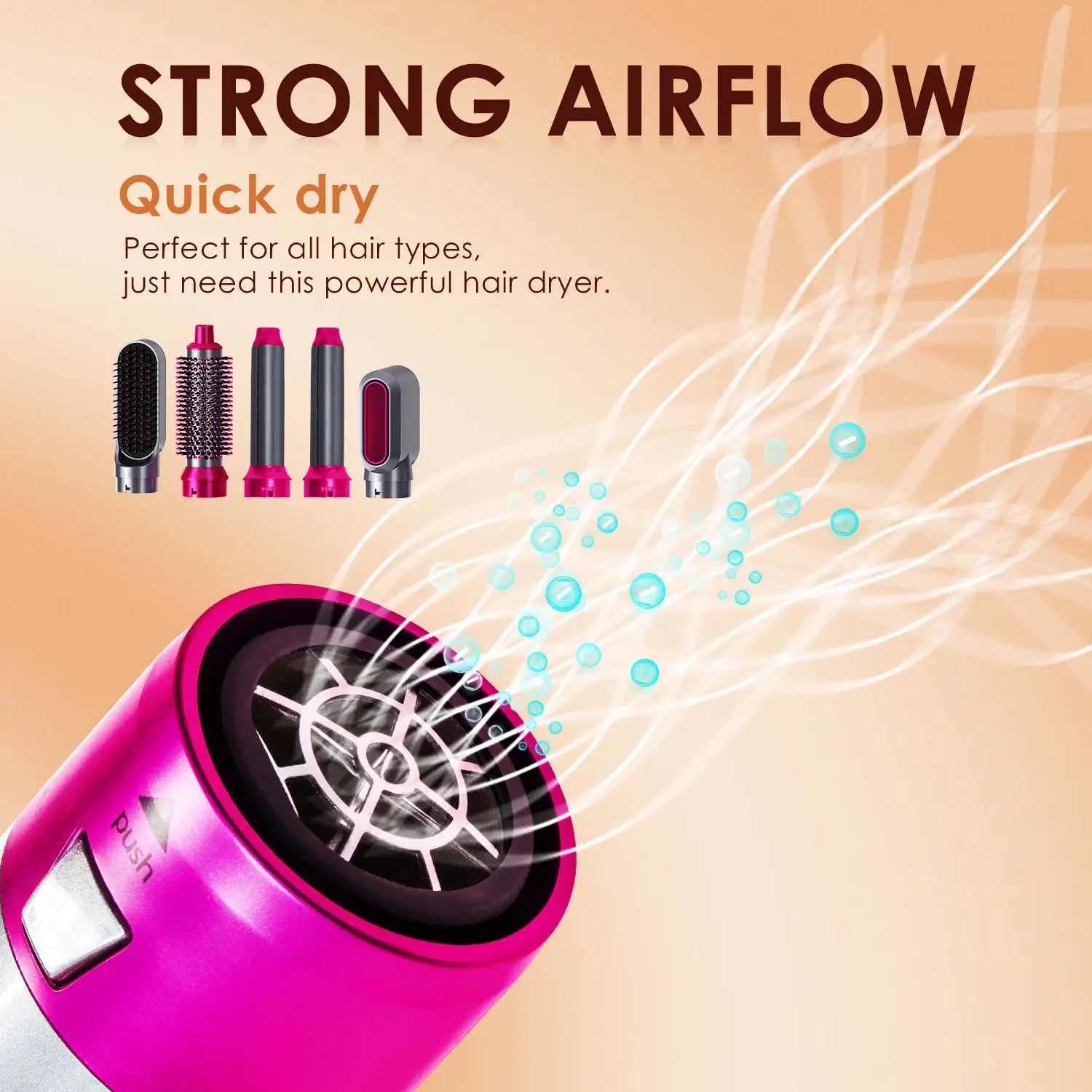 Hair Dryer 5-In-1 Electric Hai - Power Tools China のレビューと価格