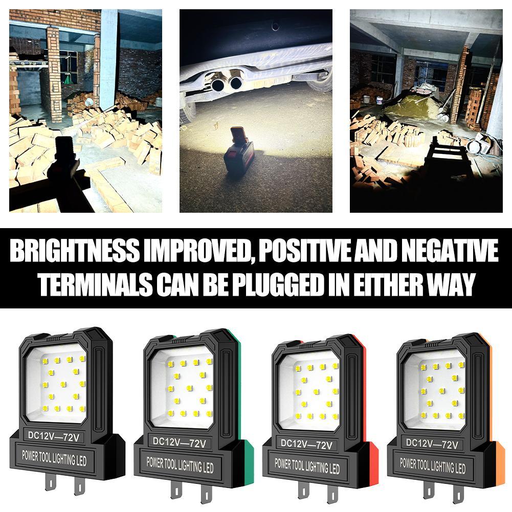 Car Repair Work Light DC 12-72 - Power Tools Battery Repair のレビューと価格