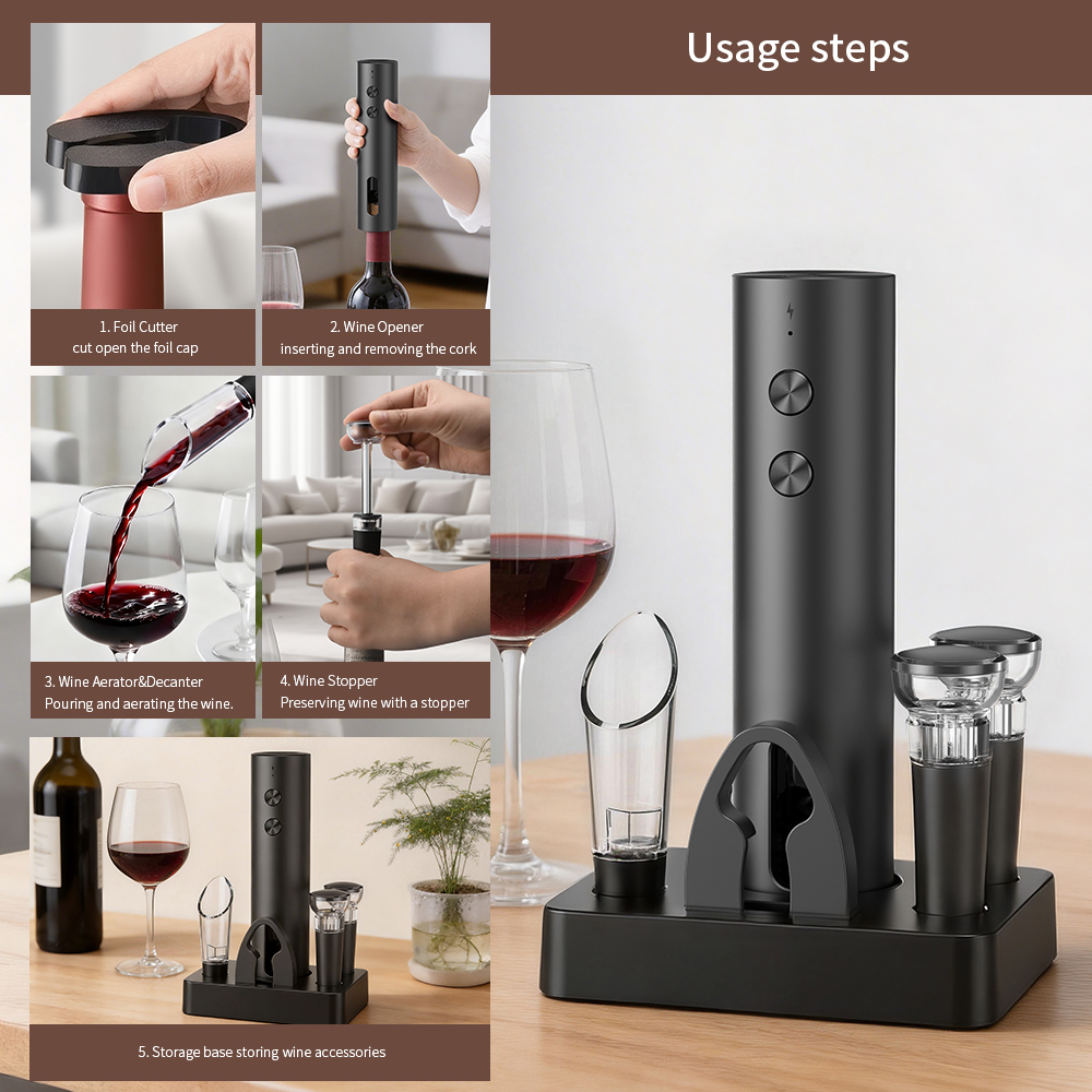 Electric Wine Bottle Opener Se - Power Tools Total のレビューと価格