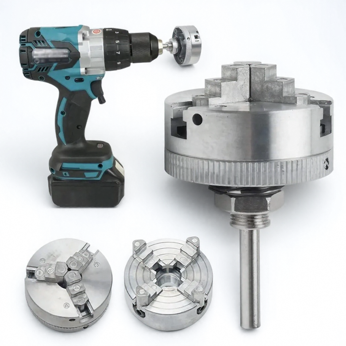 Electric Lathe Drill Chuck Hea - Power Tools Plumbing のレビューと価格