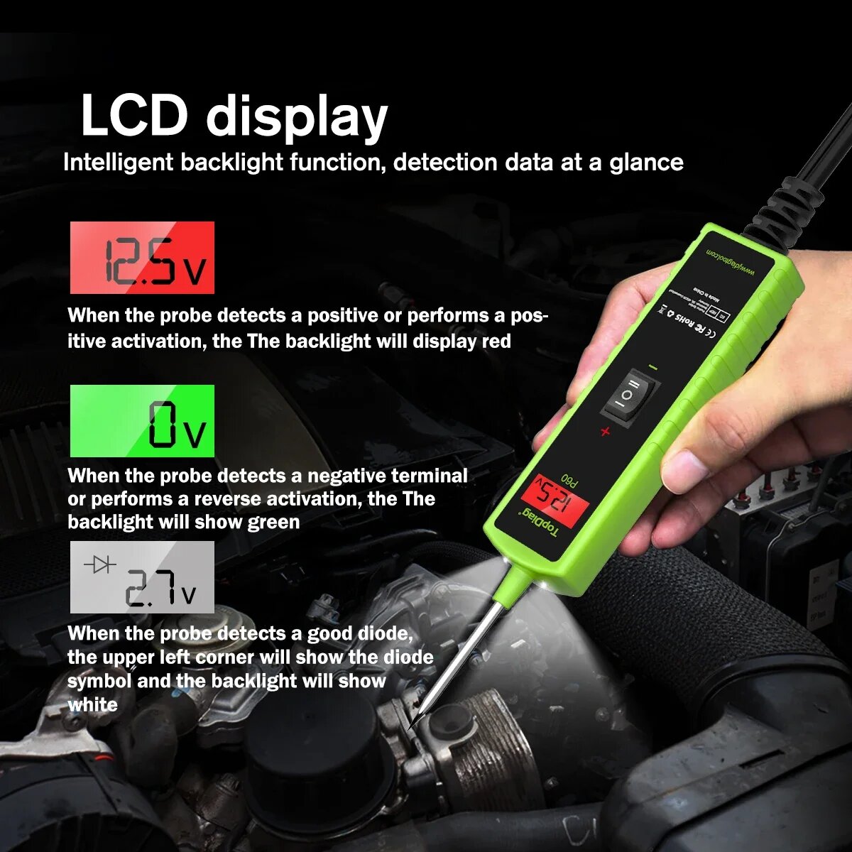 Jdiag P60 Automotive Power Cir - Power Tools Automotive のレビューと価格