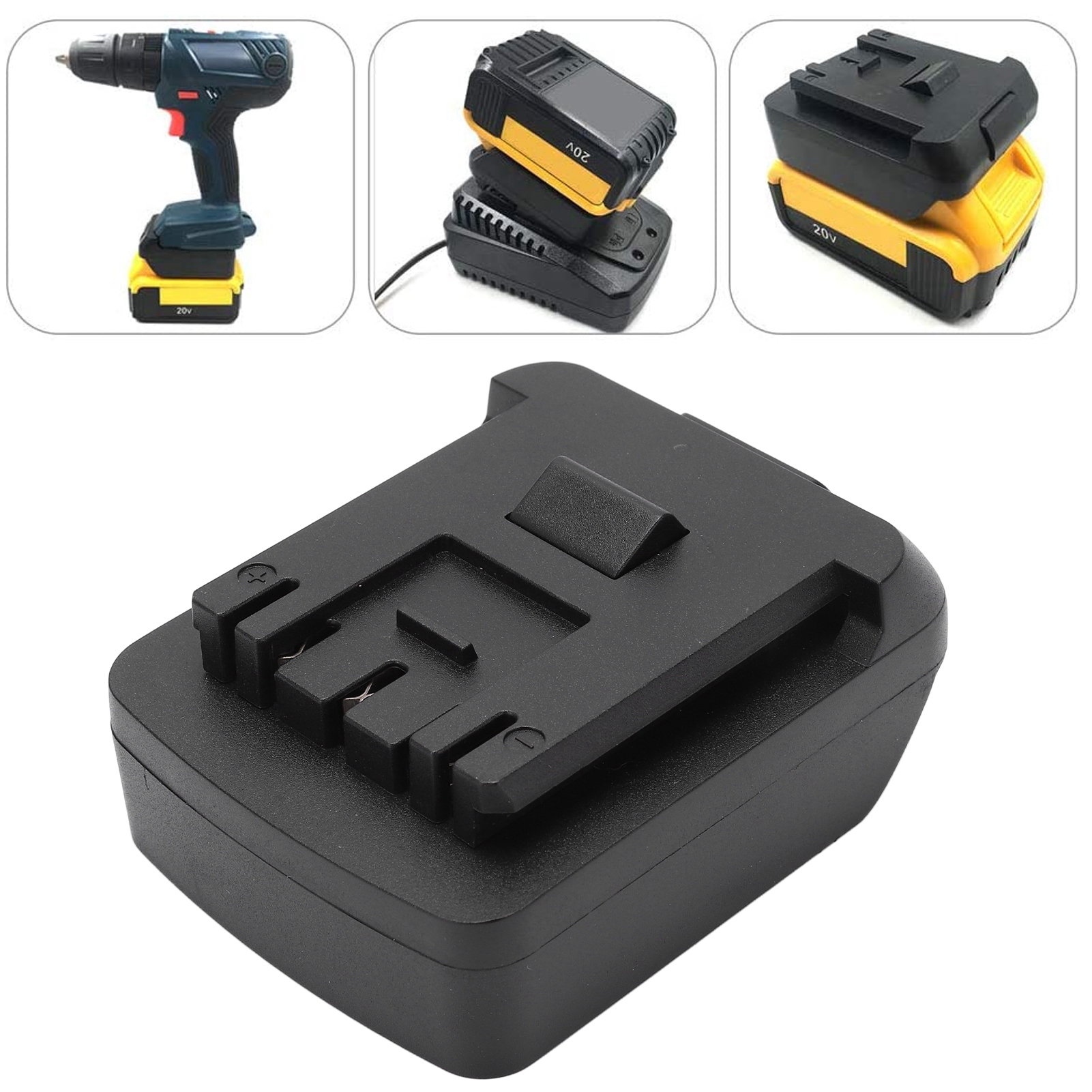 Lithium Battery Adaptor 18V 20 - Power Tools Battery のレビューと価格