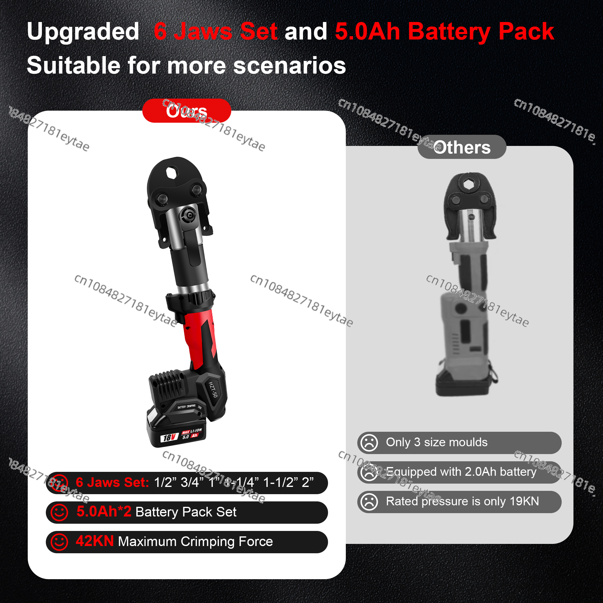 HZT-50 Rechargeable Battery Po - Power Tools Plumbing のレビューと価格