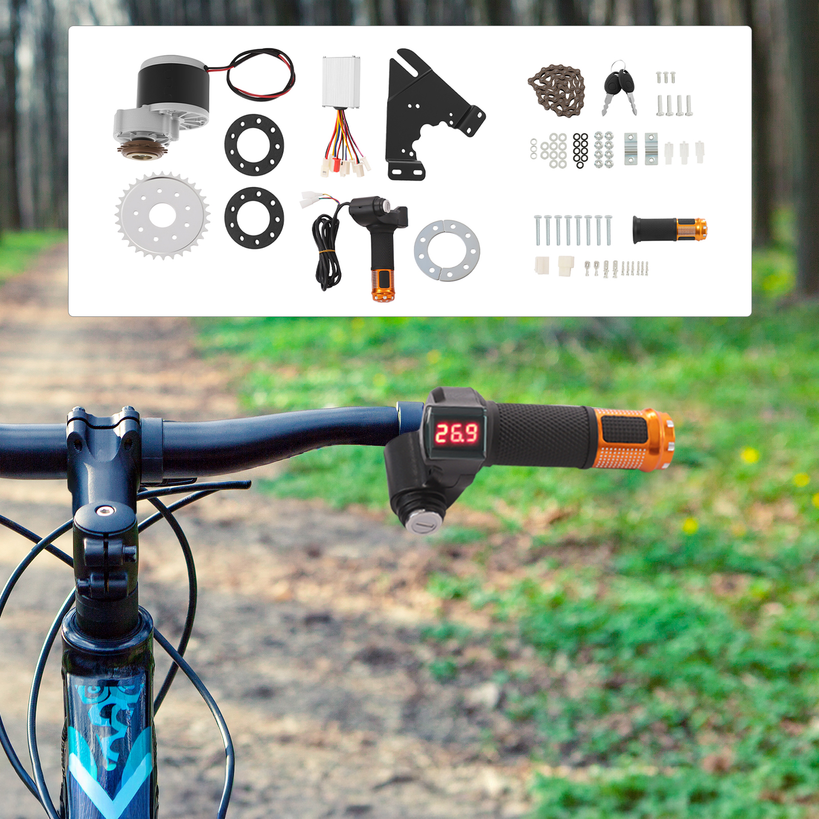 24V 250W Electric Bike Convers - Power Tools In Electrical のレビューと価格
