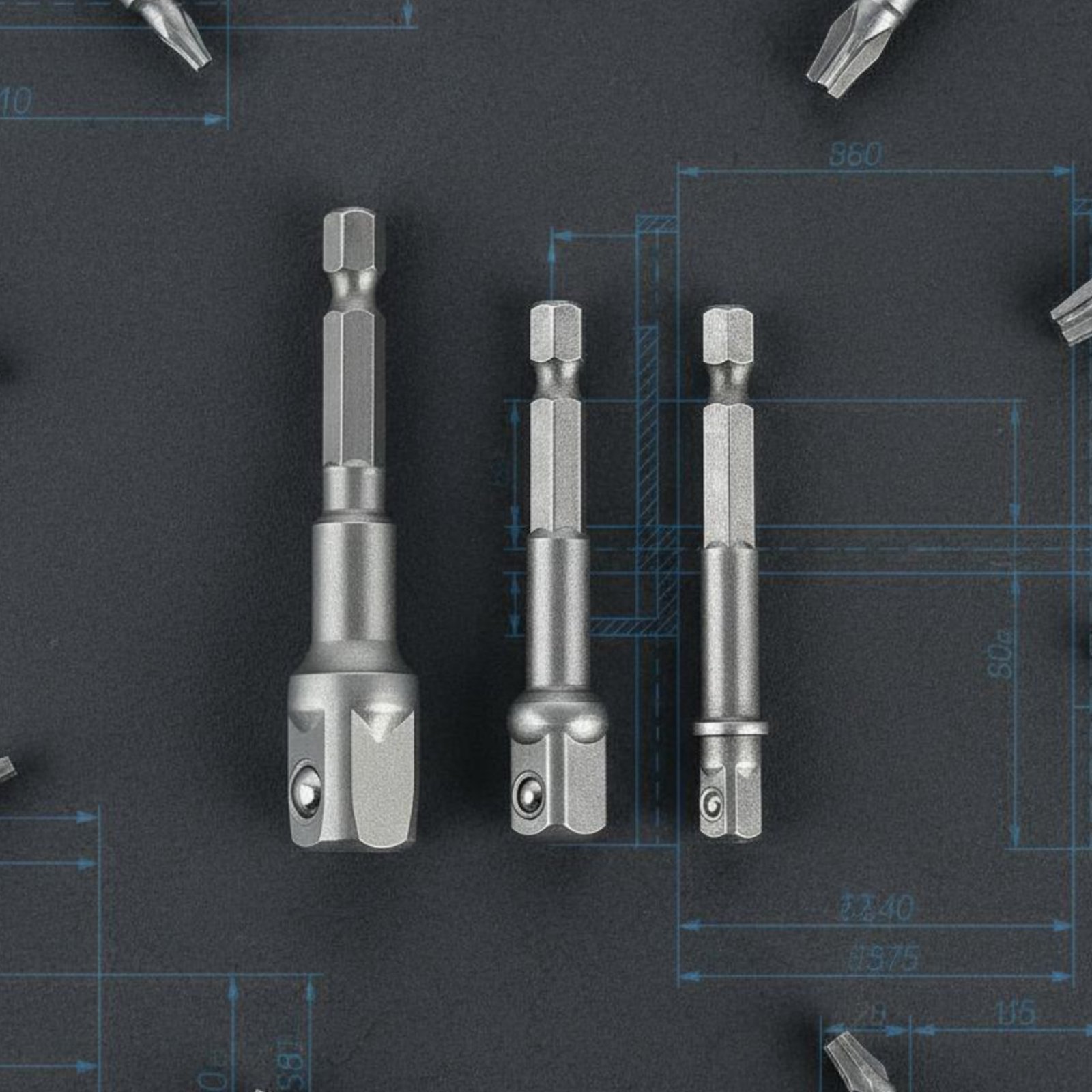 4 Pieces Attractive Power Adap - Power Tools Technician のレビューと価格