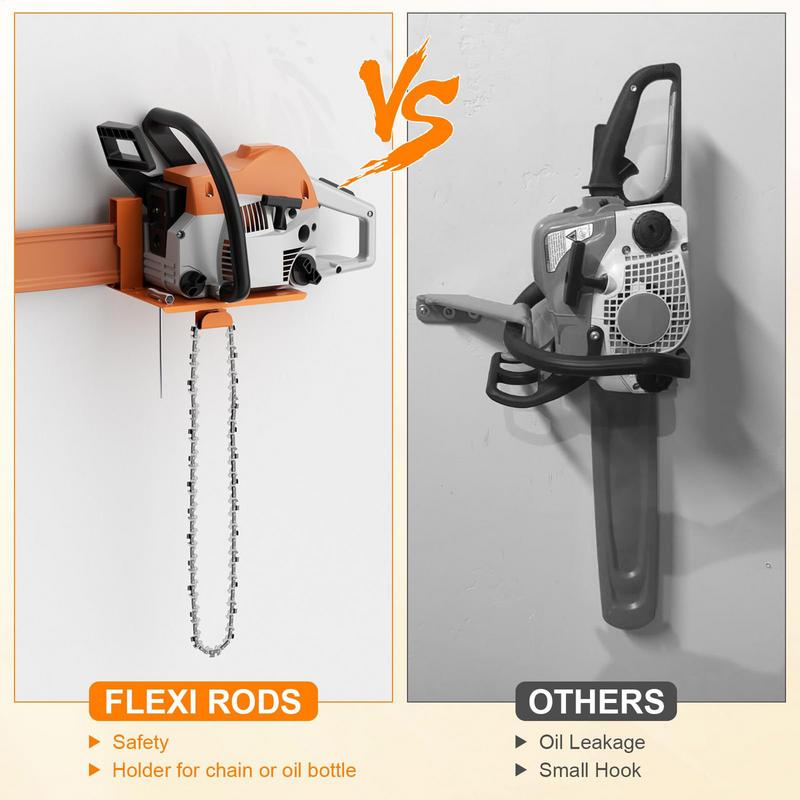Chainsaw Wall Mount Hanger Hea - Power Tools Display Rack のレビューと価格