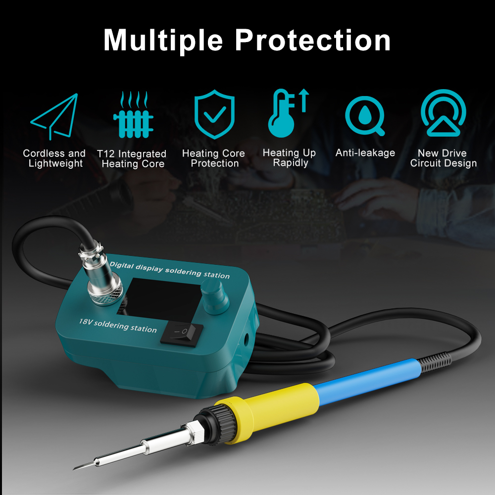 Cordless Electric Soldering Ir - Power Tools Battery Repair のレビューと価格