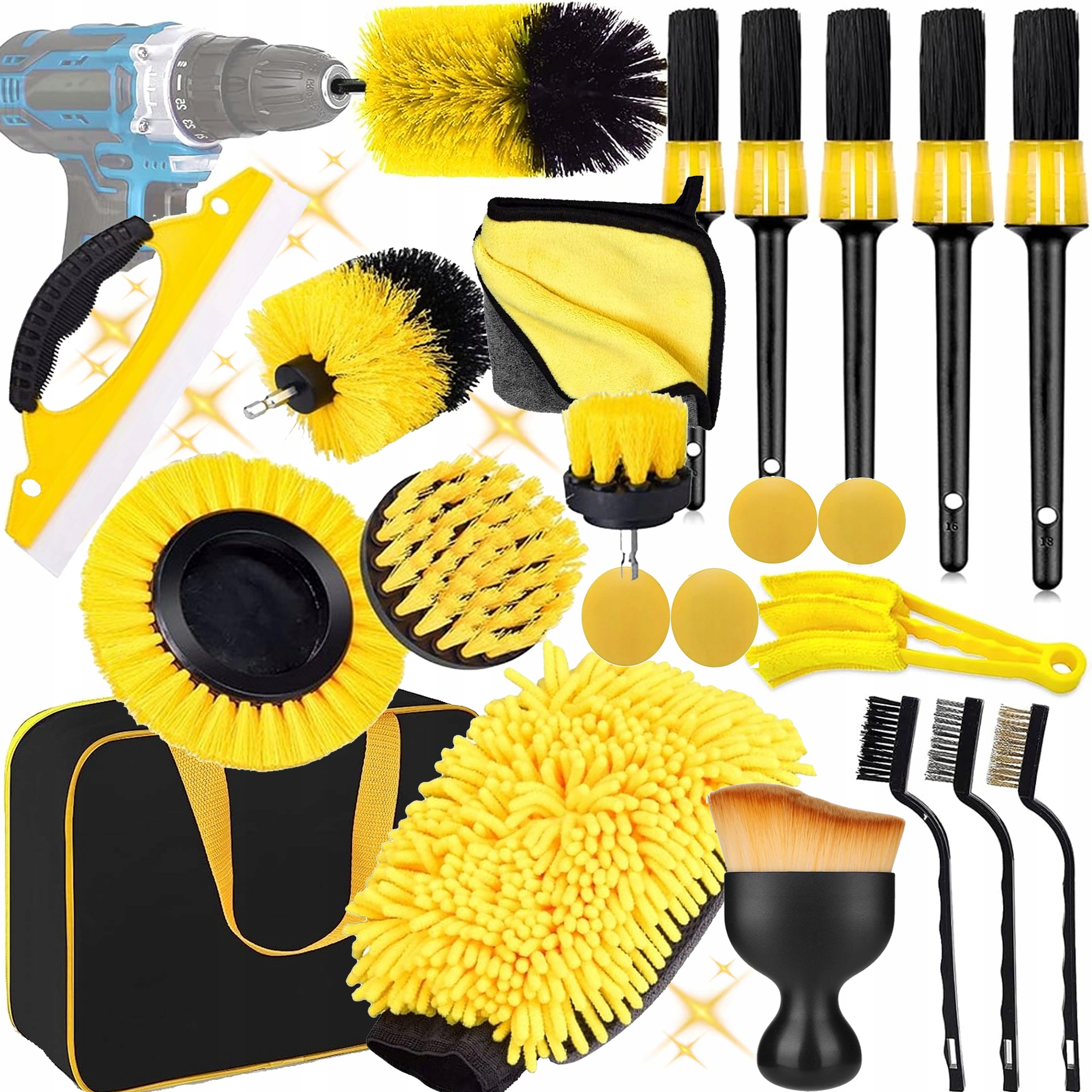 20-Piece Drill Brush Tool Kit, - Power Tools Automotive のレビューと価格