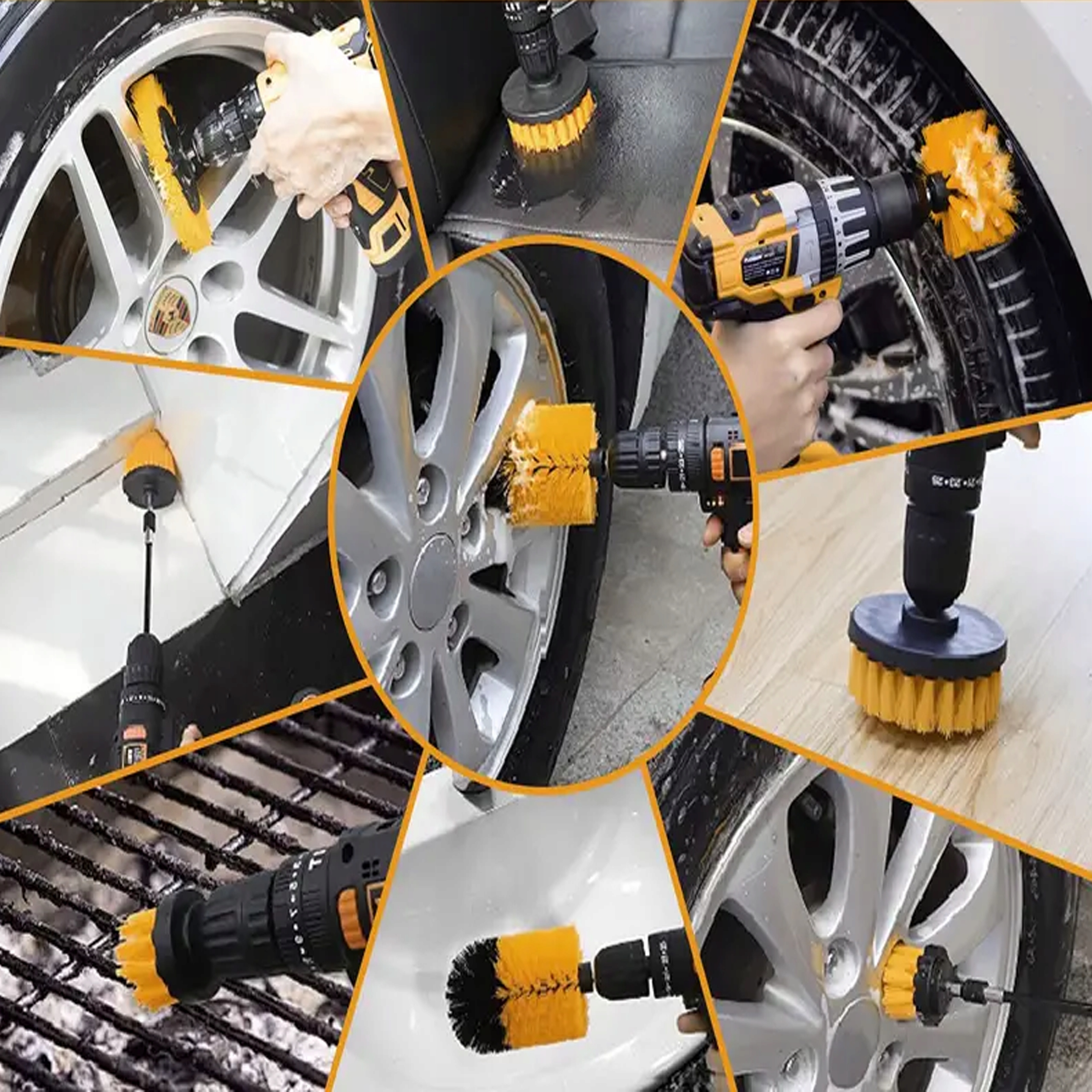 20-Piece Drill Brush Tool Kit, - Power Tools Automotive のレビューと価格