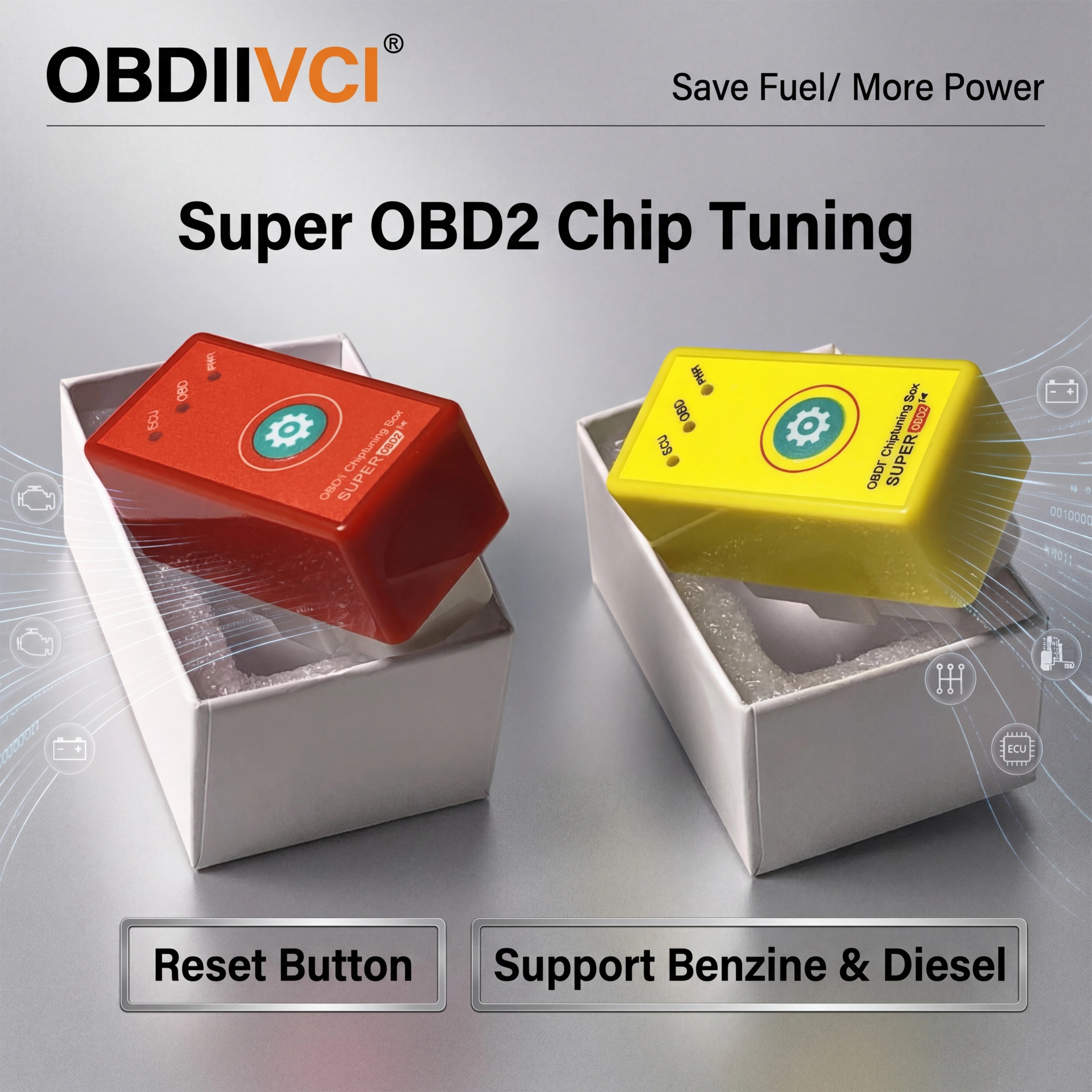 Super OBDII ECU Chip Tuning Bo - Power Tools Organizer のレビューと価格