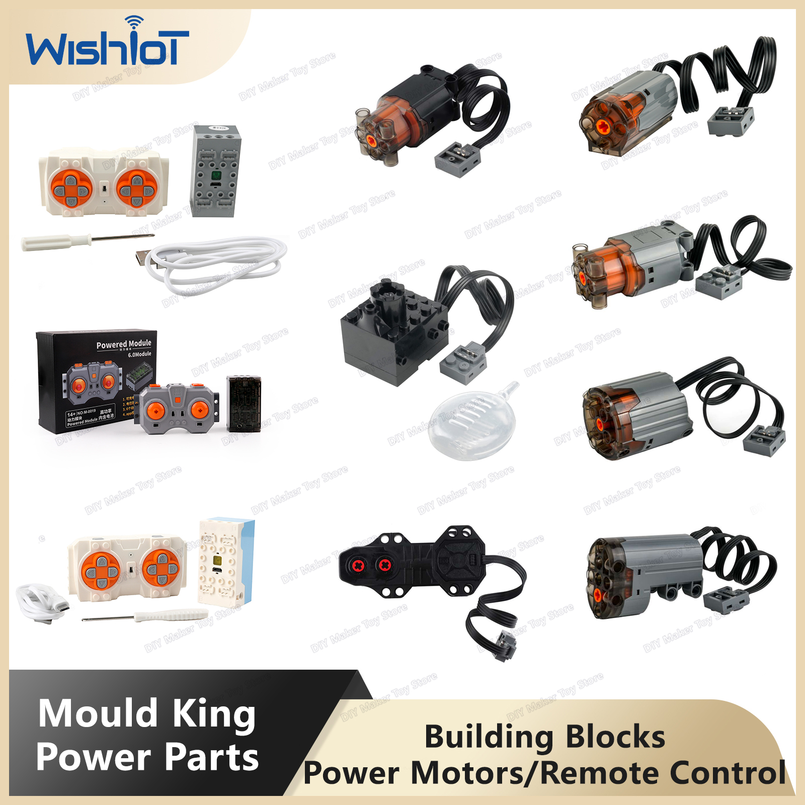 Mould King Power Functions Tec - Power Tools Organizer のレビューと価格
