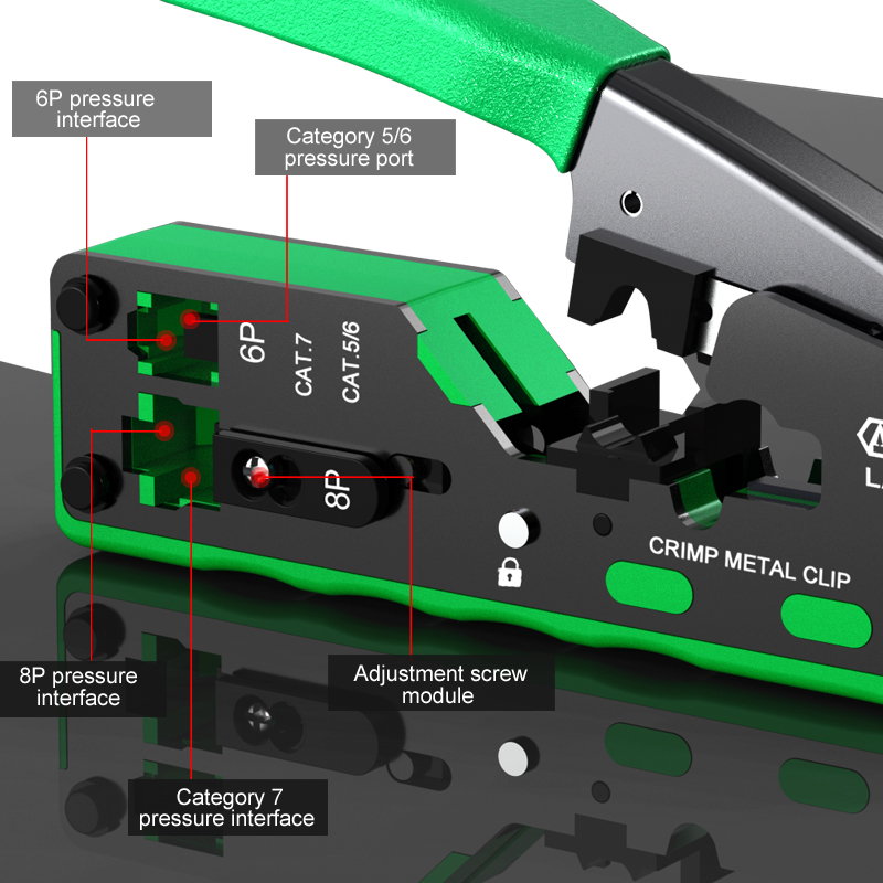 LAOA 6P 8P Network Crimping Pl - Power Tools Japan のレビューと価格
