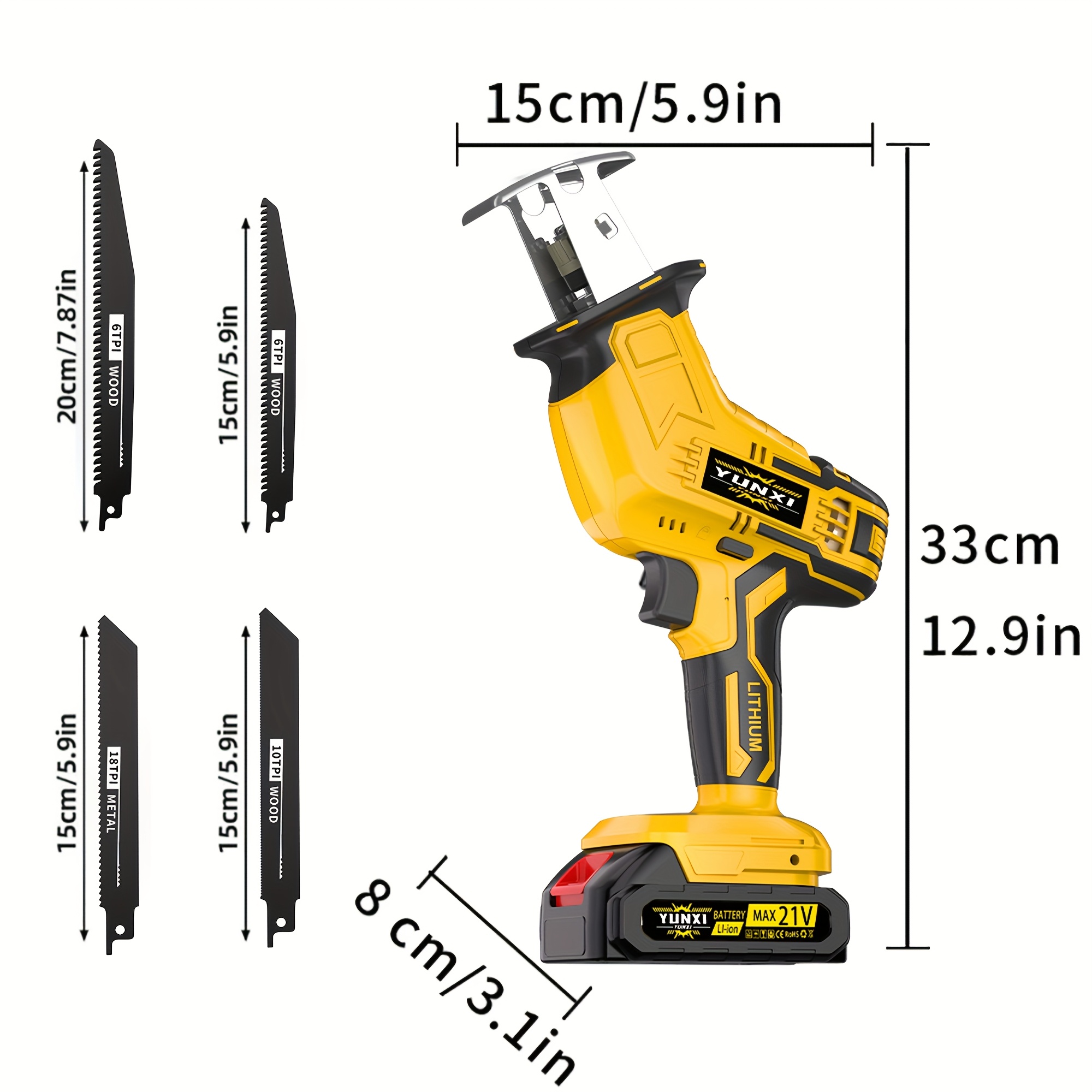 Newly Upgraded Electric Recipr - Power Tools China のレビューと価格