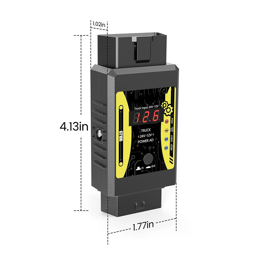 Godiag GT106 Plus Heavy Duty T - Power Tools Technician のレビューと価格