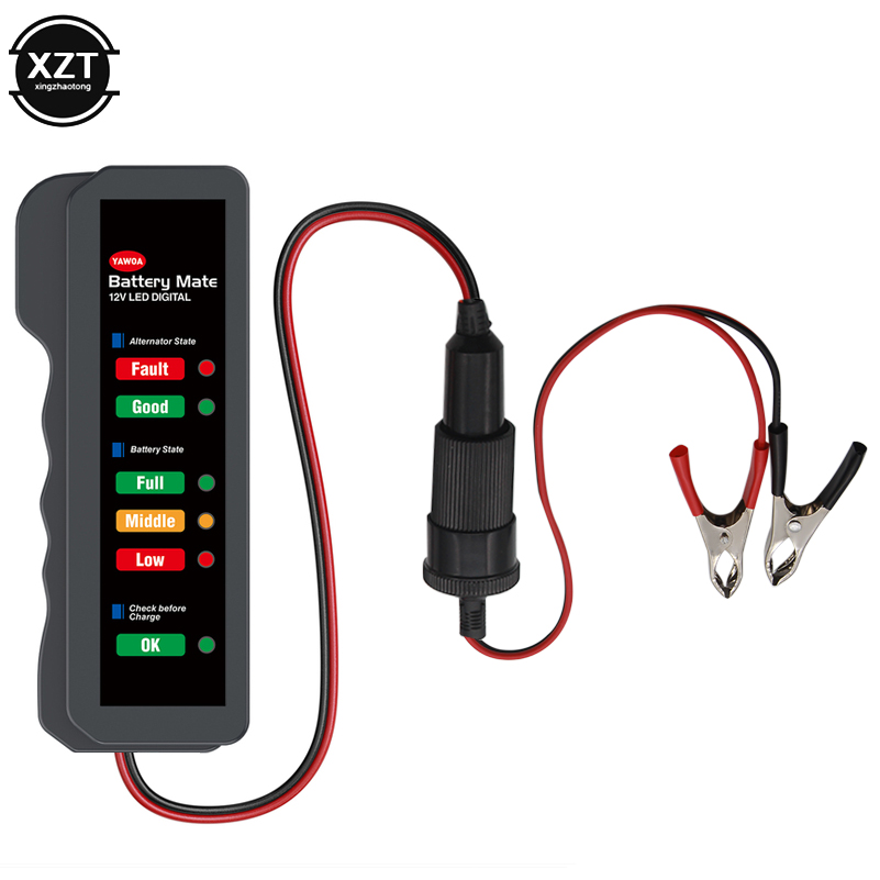 Car Battery Tester 6 LED Displ - Power Tools China のレビューと価格