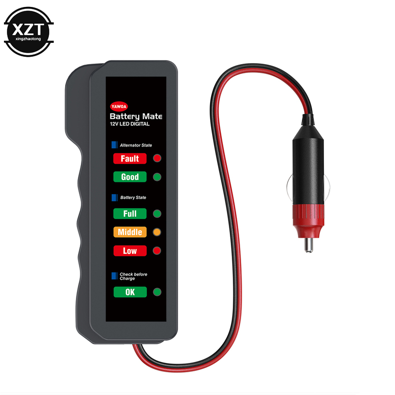 Car Battery Tester 6 LED Displ - Power Tools China のレビューと価格