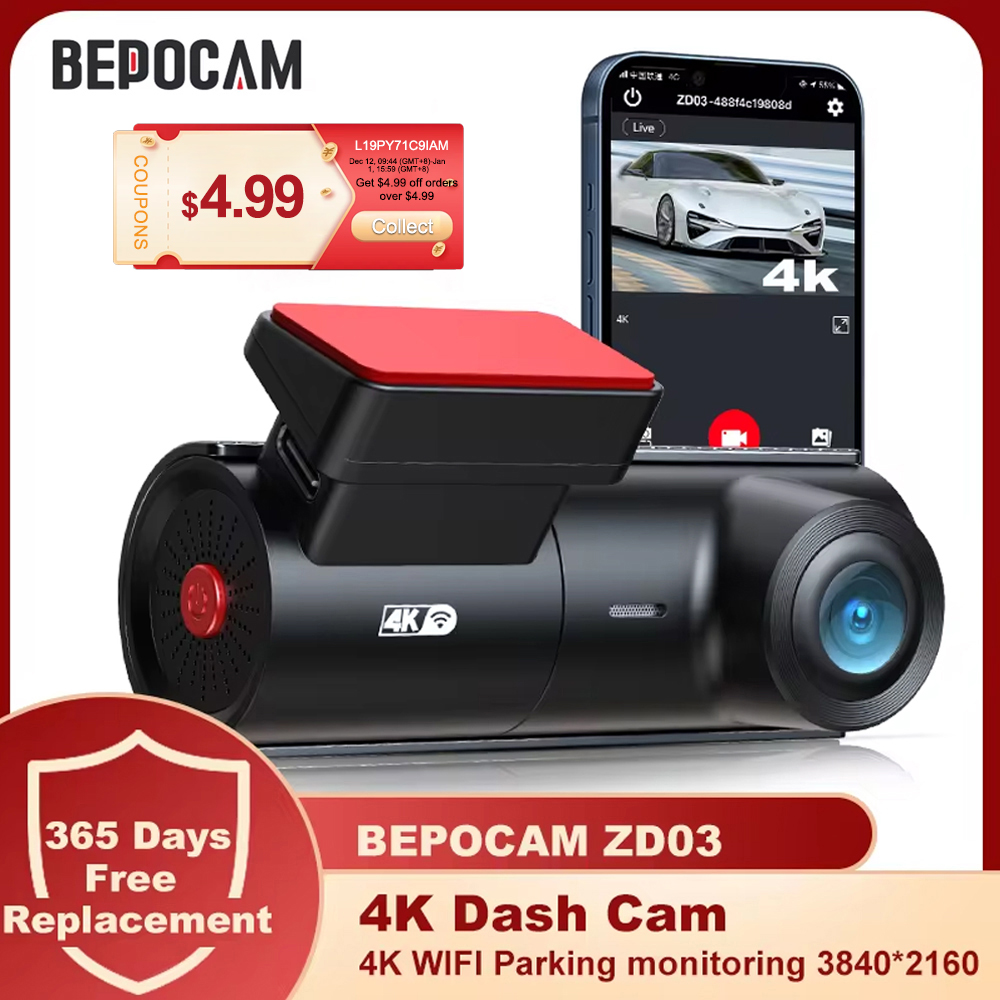 BEPOCAM ZD03 4K Dash Cam for C - Power Tools Japan のレビューと価格