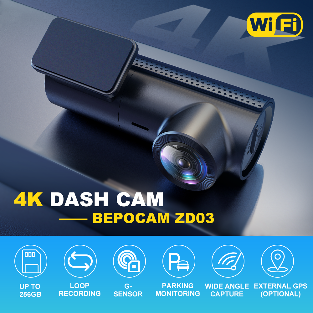 BEPOCAM ZD03 4K Dash Cam for C - Power Tools Japan のレビューと価格