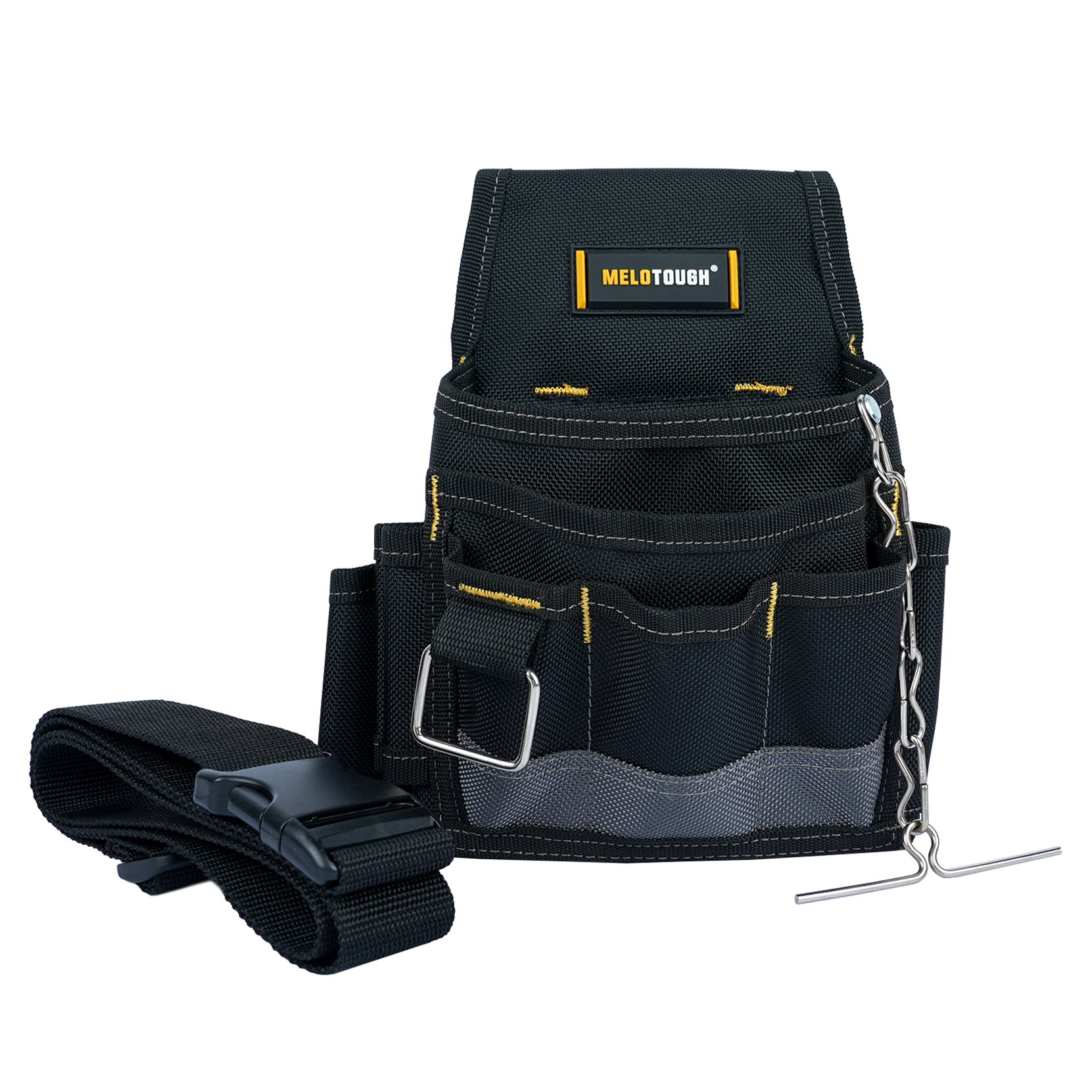 MELOTOUGH Electrician Tool Pou - Power Tools Organizer のレビューと価格