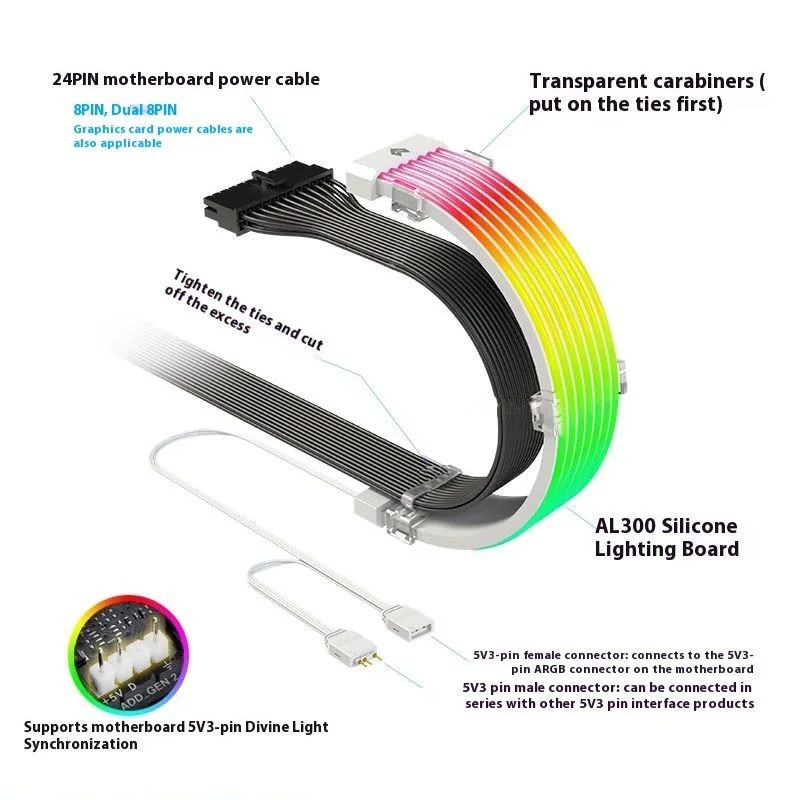 ARGB Chassis Neon Strips 5V Po - Power Tools Book のレビューと価格